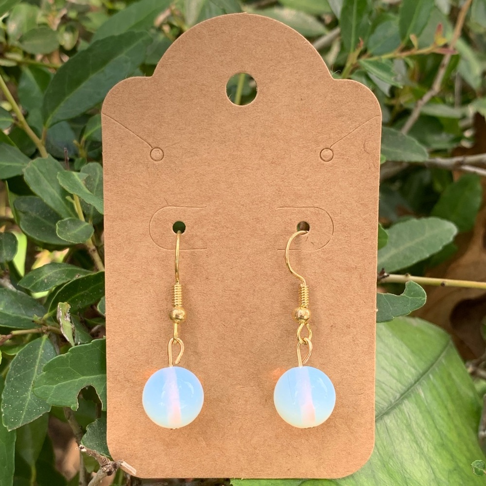 Moonstone Opal earrings